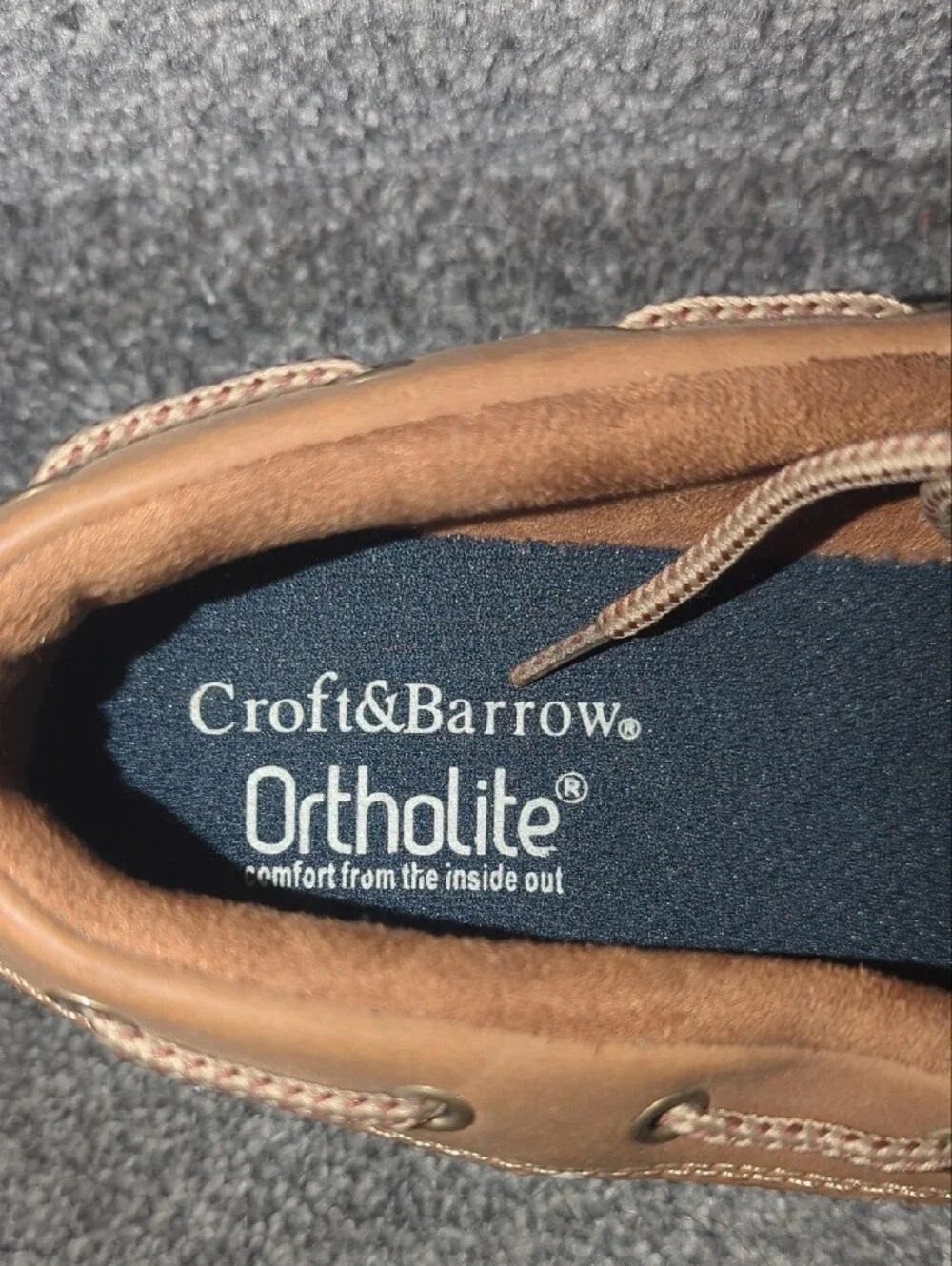 croft & barrow Tan/Brown Men's Boat Shoes